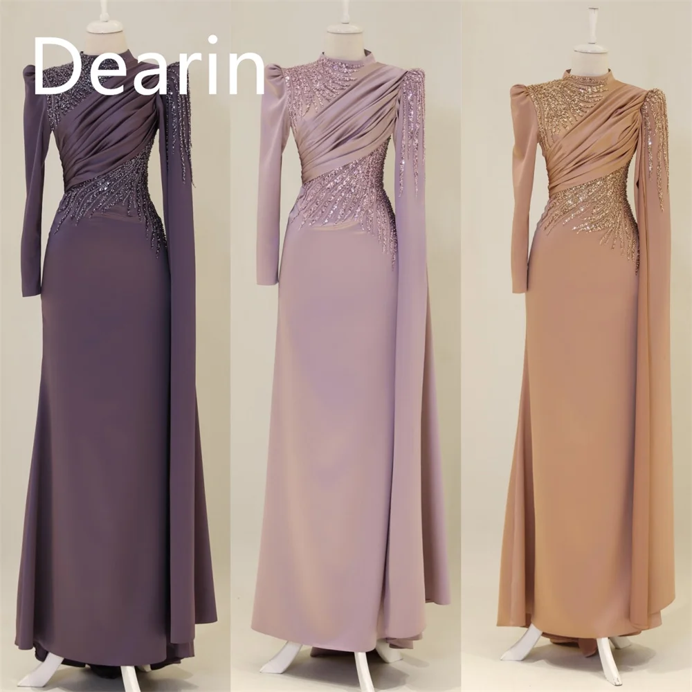 Customized Prom Dress Formal Women Dearin Jewel Column Floor Length Skirts Bespoke Occasion Dresses Evening Gown
Customized Prom Dress Formal Women Dearin Jewel Column Floor Length Skirts Bespoke Occasion Dresses Evening Gown