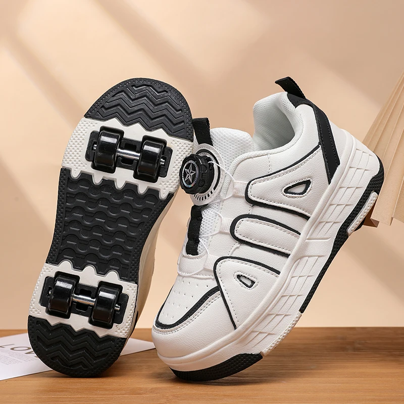 Roller Skates Girl 4 Wheels Sneakers Kid Fashion Casual Sport Quad Skates Children Skating Shoes
Roller Skates Girl 4 Wheels Sneakers Kid Fashion Casual Sport Quad Skates Children Skating Shoes