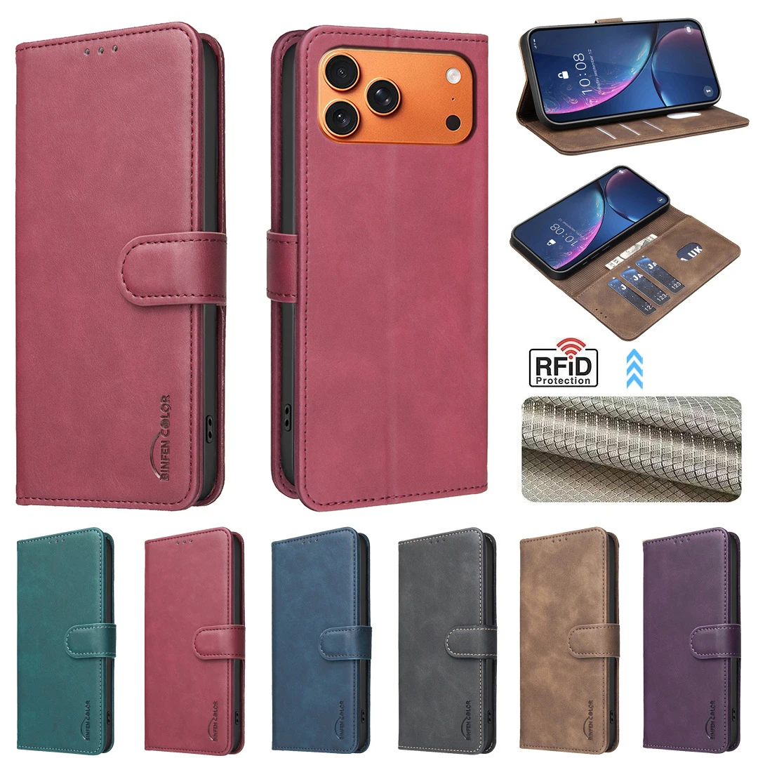 RFID Blocking Retro Leather Flip Case For OPPO A60 A58 A55 A54 A52 A38 A18 A16 A6 Pro A6X Phone Cover 3 Cards Anti Drop Funda
RFID Blocking Retro Leather Flip Case For OPPO A60 A58 A55 A54 A52 A38 A18 A16 A6 Pro A6X Phone Cover 3 Cards Anti Drop Funda