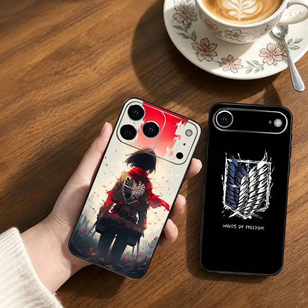 Classic A-Attack on Titan warrior Phone Case For iPhone17,16,15,14,13,12,11 Plus,Pro Max Soft Black Shockproof Cover
Classic A-Attack on Titan warrior Phone Case For iPhone17,16,15,14,13,12,11 Plus,Pro Max Soft Black Shockproof Cover