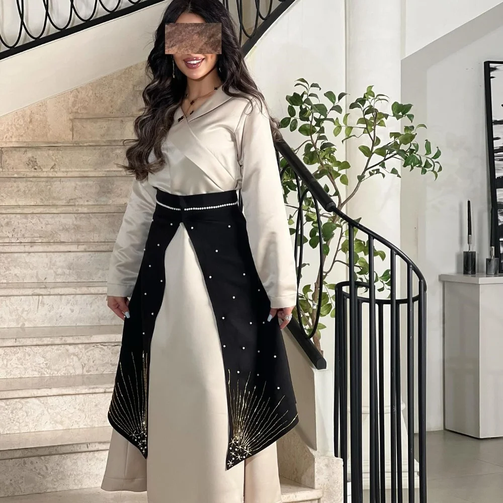 Customized High Quality Charmeuse Pleat Sequined A-line V-neck Midi Dresses Bespoke Occasion Sparkle Matching
Customized High Quality Charmeuse Pleat Sequined A-line V-neck Midi Dresses Bespoke Occasion Sparkle Matching