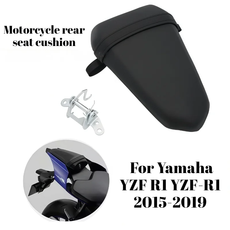 Motorcycle seat cushion rear seat bag rear passenger leather seat for Yamaha YZF R1 YZF-R1 2015 2016 2017 2018 2019
Motorcycle seat cushion rear seat bag rear passenger leather seat for Yamaha YZF R1 YZF-R1 2015 2016 2017 2018 2019