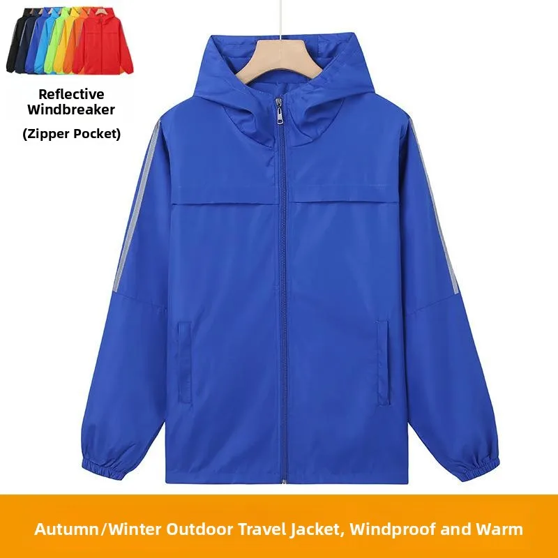 Outdoor Autumn Winter Windbreaker Jacket Printed Long Sleeve Zipper Pocket Workwear Polyester Fiber Sporty Style Thickened
Outdoor Autumn Winter Windbreaker Jacket Printed Long Sleeve Zipper Pocket Workwear Polyester Fiber Sporty Style Thickened
