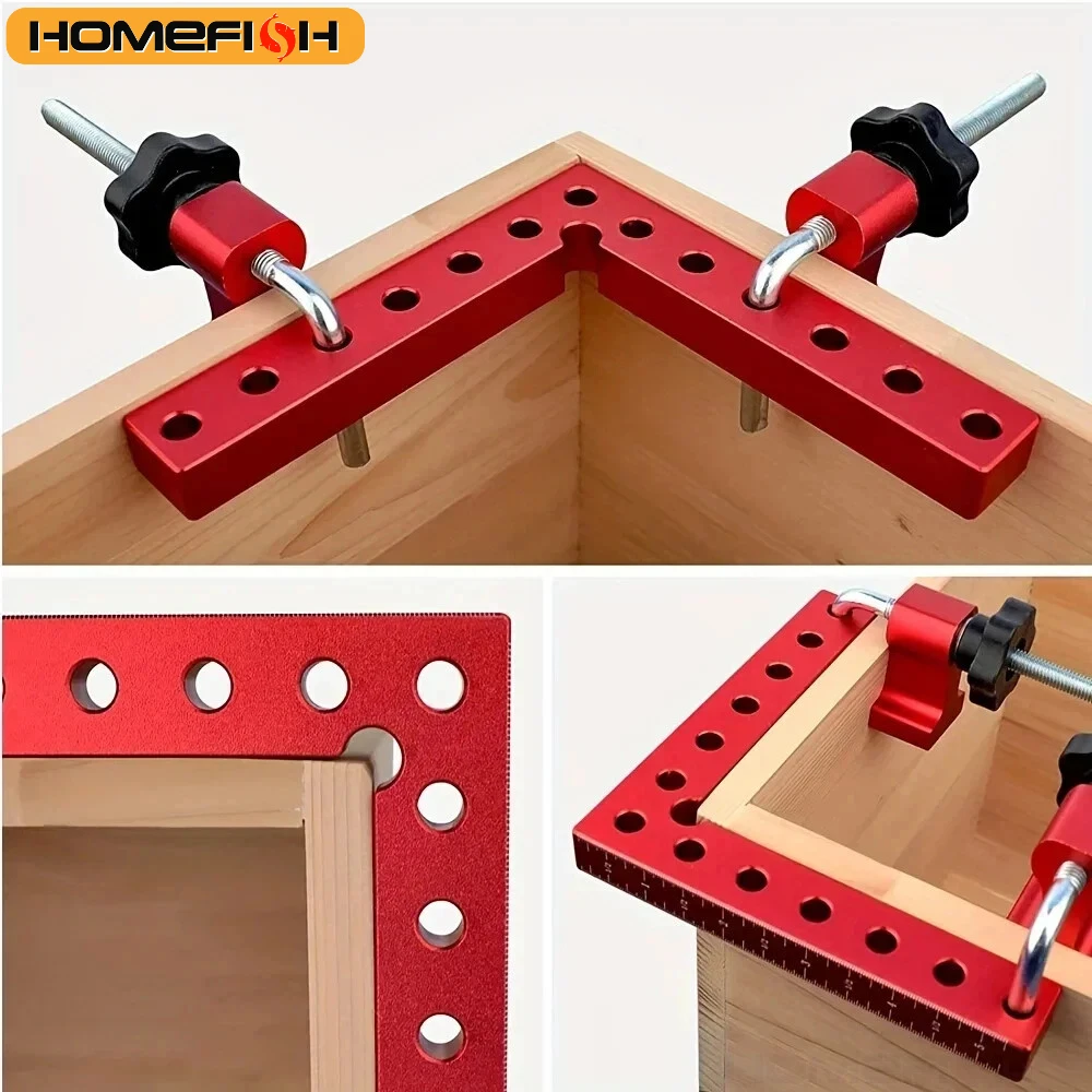120/140mm Right Angle Fixing Clip 90 Degree L-shaped Auxiliary Fixture Positioning Panel Fixing Clip Woodworking Clamping Tool
120/140mm Right Angle Fixing Clip 90 Degree L-shaped Auxiliary Fixture Positioning Panel Fixing Clip Woodworking Clamping Tool