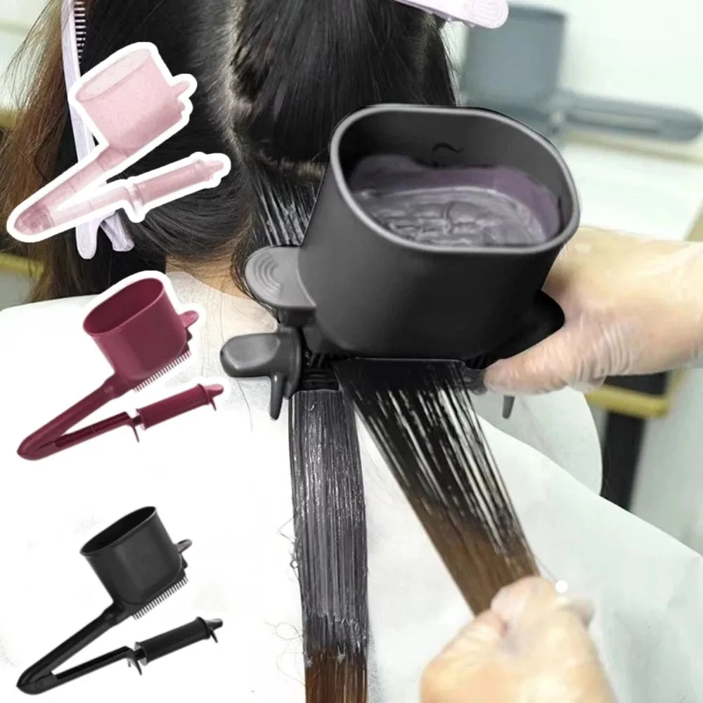 Smooth Brush Automatic Roller Comb Large Capacity Plastic Hair Dye Brush Comb Portable Effortless Hair Dyeing Applicator Brush
Smooth Brush Automatic Roller Comb Large Capacity Plastic Hair Dye Brush Comb Portable Effortless Hair Dyeing Applicator Brush