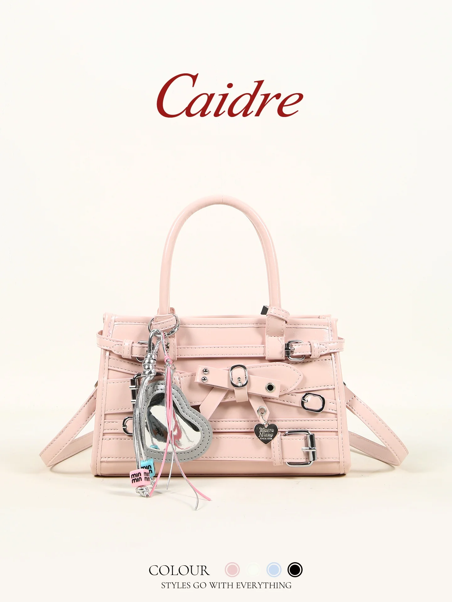 Caidre Pink Tote Bag Women's Birthday Gift Crossbody Motorcycle Single Shoulder Armpit Bag Soft PU Leather Korean Style
Caidre Pink Tote Bag Women's Birthday Gift Crossbody Motorcycle Single Shoulder Armpit Bag Soft PU Leather Korean Style