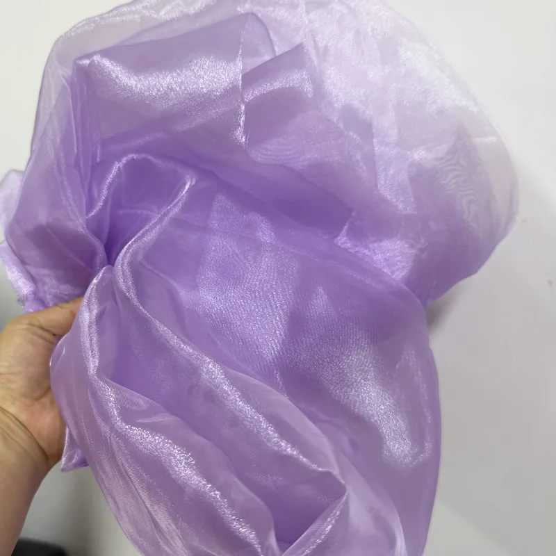 Shuguang yarn transparent luster organza sewing wedding dress evening gown DIY photography background decoration fabric
Shuguang yarn transparent luster organza sewing wedding dress evening gown DIY photography background decoration fabric