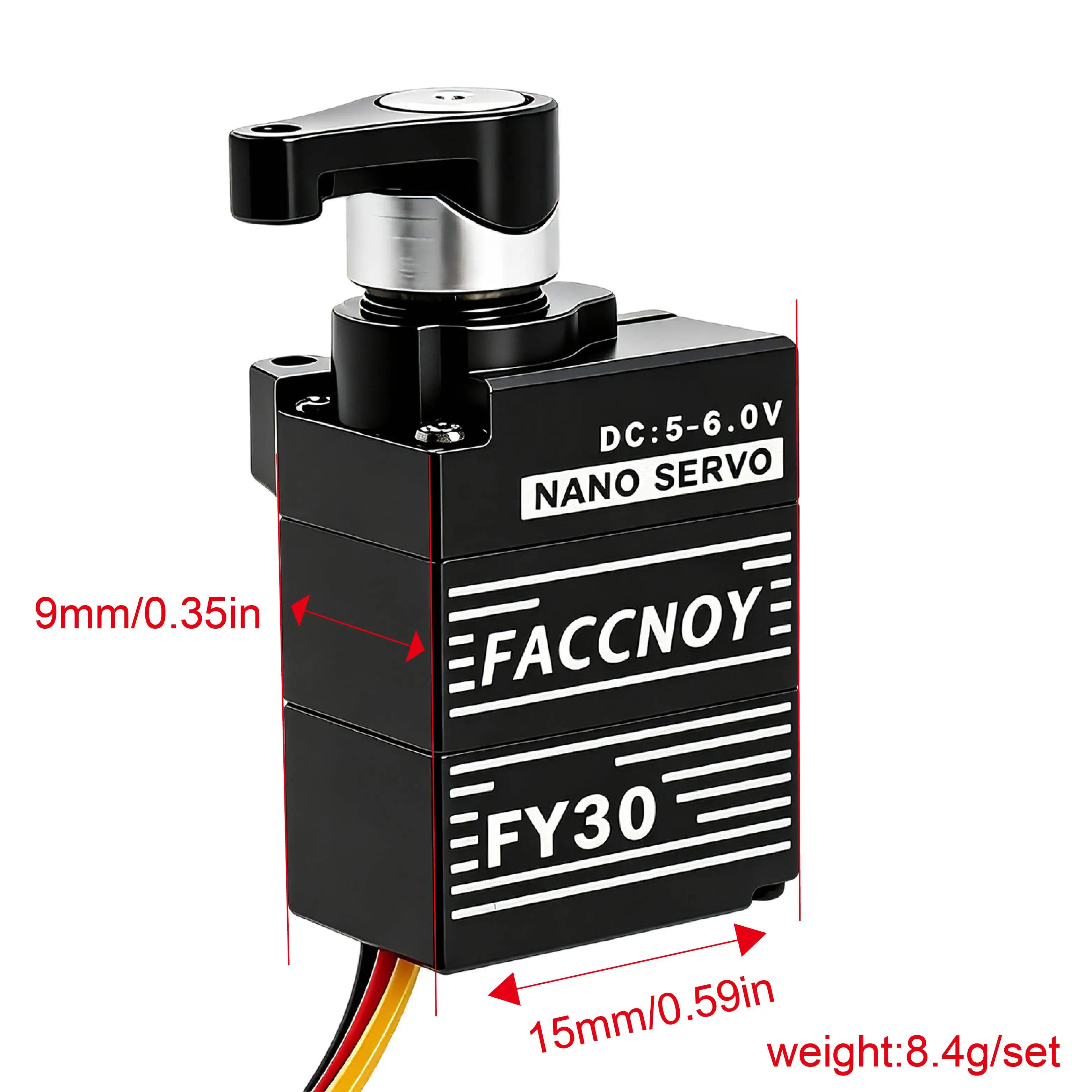 Сервопривод Faccnoy Nano Metal Fy30 с металлическим редуктором и серво-рычагом, DC 5-60В, для радиоуправляемых моделей 1:30 Axial SCX30 Ford Bronco Wrangler
Сервопривод Faccnoy Nano Metal Fy30 с металлическим редуктором и серво-рычагом, DC 5-60В, для радиоуправляемых моделей 1:30 Axial SCX30 Ford Bronco Wrangler