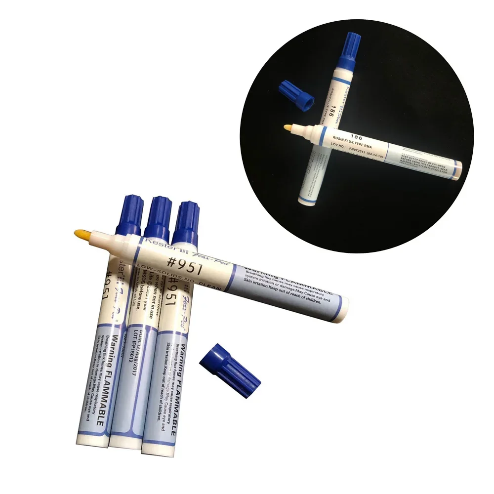 1Pcs 951 Soldering Flux Pen 10cc Free-clean Rosin Flux Welding Pen Tool Low Solids PCB Board Soldering Solar Panel Welding Pen
1Pcs 951 Soldering Flux Pen 10cc Free-clean Rosin Flux Welding Pen Tool Low Solids PCB Board Soldering Solar Panel Welding Pen