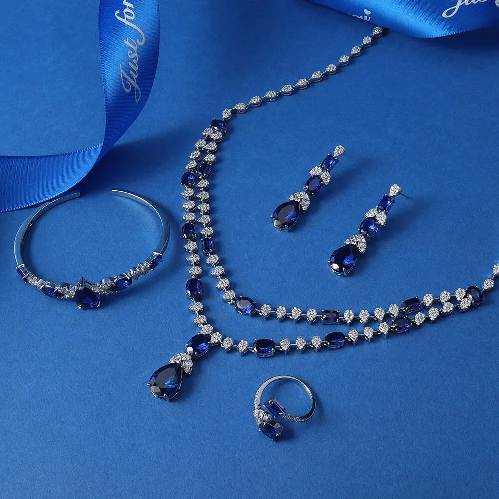 INJEWELIFE модный комплект ювелирных изделий для женщин, двухслойный комплект ожерелья с кристаллами кубического циркона, свадебные и помолвочные украшения, аксессуары
INJEWELIFE модный комплект ювелирных изделий для женщин, двухслойный комплект ожерелья с кристаллами кубического циркона, свадебные и помолвочные украшения, аксессуары