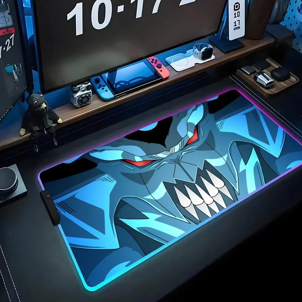 Игровой коврик для мыши RGB «Большой светодиодный коврик» с изображением бога-обелиска, светящийся коврик для ПК, большой коврик для клавиатуры, настольный коврик
Игровой коврик для мыши RGB «Большой светодиодный коврик» с изображением бога-обелиска, светящийся коврик для ПК, большой коврик для клавиатуры, настольный коврик