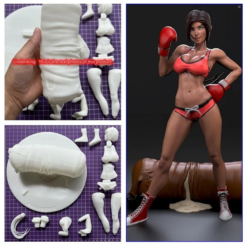 LindenKing 1/6 1/8 Boxing beauty 3D Printing Garage Kit GK Model Figure Unpainted White-Film Collections Gift for Painters A164
LindenKing 1/6 1/8 Boxing beauty 3D Printing Garage Kit GK Model Figure Unpainted White-Film Collections Gift for Painters A164