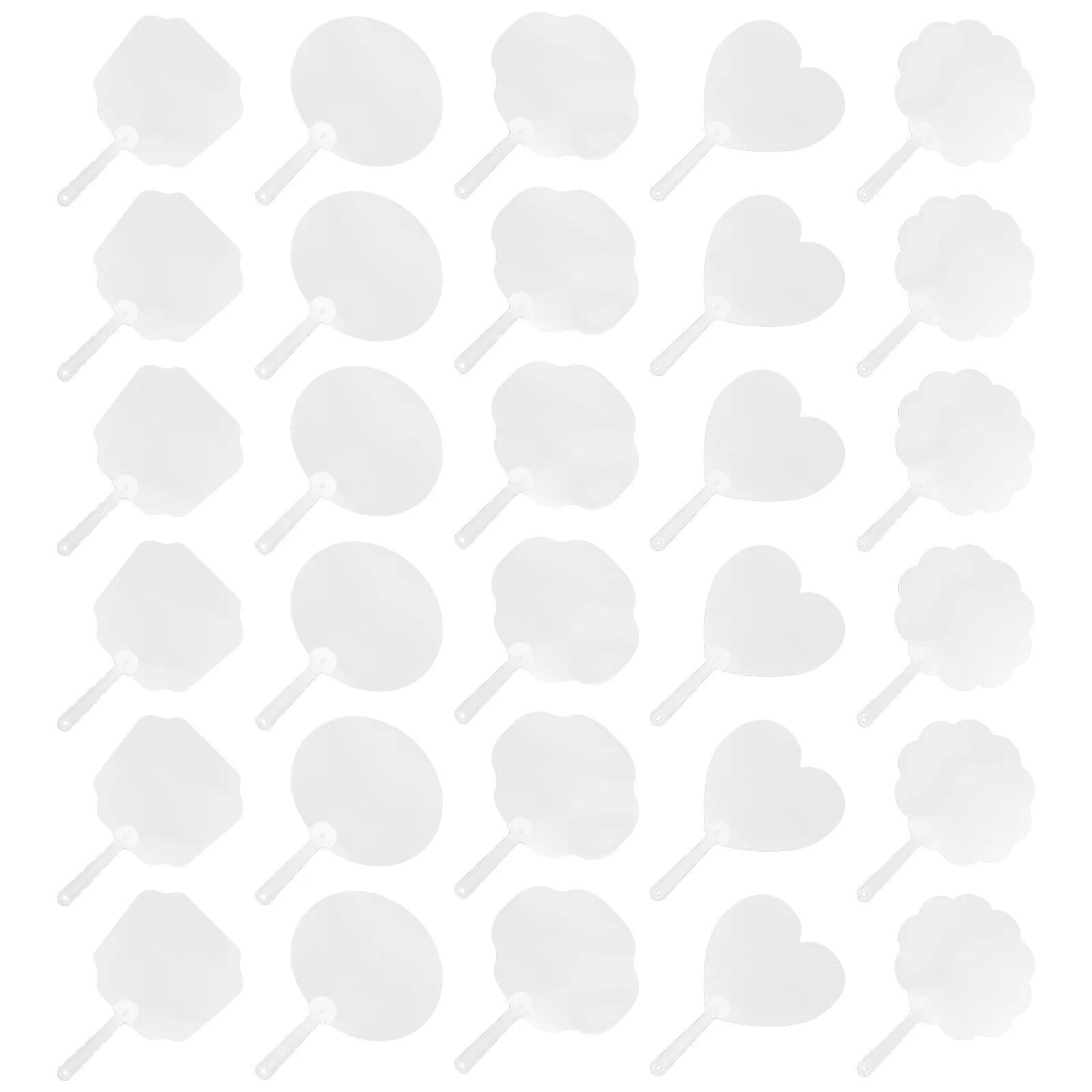 50pcs DIY Drawing Fans Handheld White Wear Resistant Portable Cartoon Kids Accessory Graffiti Gift
50pcs DIY Drawing Fans Handheld White Wear Resistant Portable Cartoon Kids Accessory Graffiti Gift