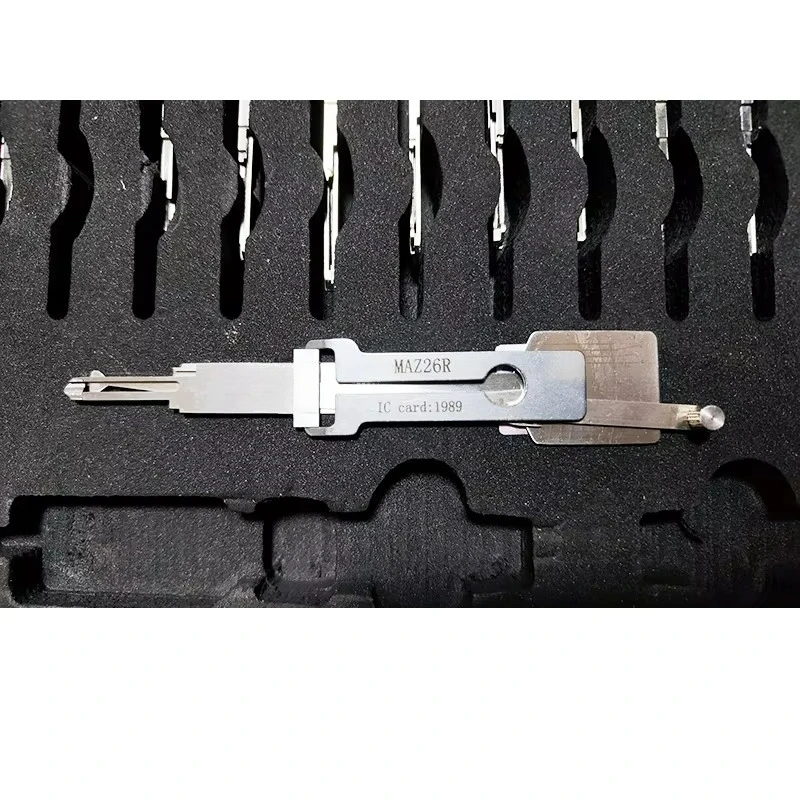 Оригинальные инструменты MAZ26R обновленная версия MAZ2014 2-в-1 PICK для Mazda дверной замок открытый декодер китайские слесарные инструменты
Оригинальные инструменты MAZ26R обновленная версия MAZ2014 2-в-1 PICK для Mazda дверной замок открытый декодер китайские слесарные инструменты
