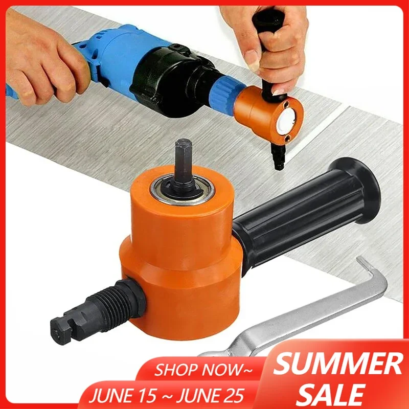 Nibble Metal Cutting Machine Double Head Sheet Nibbler Saw Cutter Tool Drill Attachment Cutting Tool Nibbler Sheet Metal Cutter
Nibble Metal Cutting Machine Double Head Sheet Nibbler Saw Cutter Tool Drill Attachment Cutting Tool Nibbler Sheet Metal Cutter