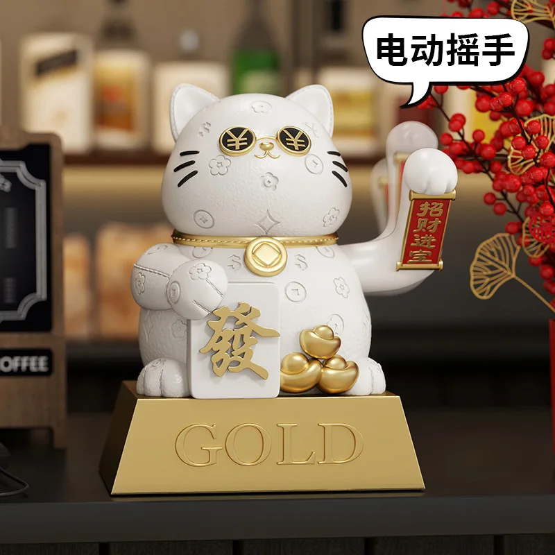 New Cute Lucky Cat Decoration Automatic Rocking Hand Cartoon Style Lucky Cat Gift
New Cute Lucky Cat Decoration Automatic Rocking Hand Cartoon Style Lucky Cat Gift