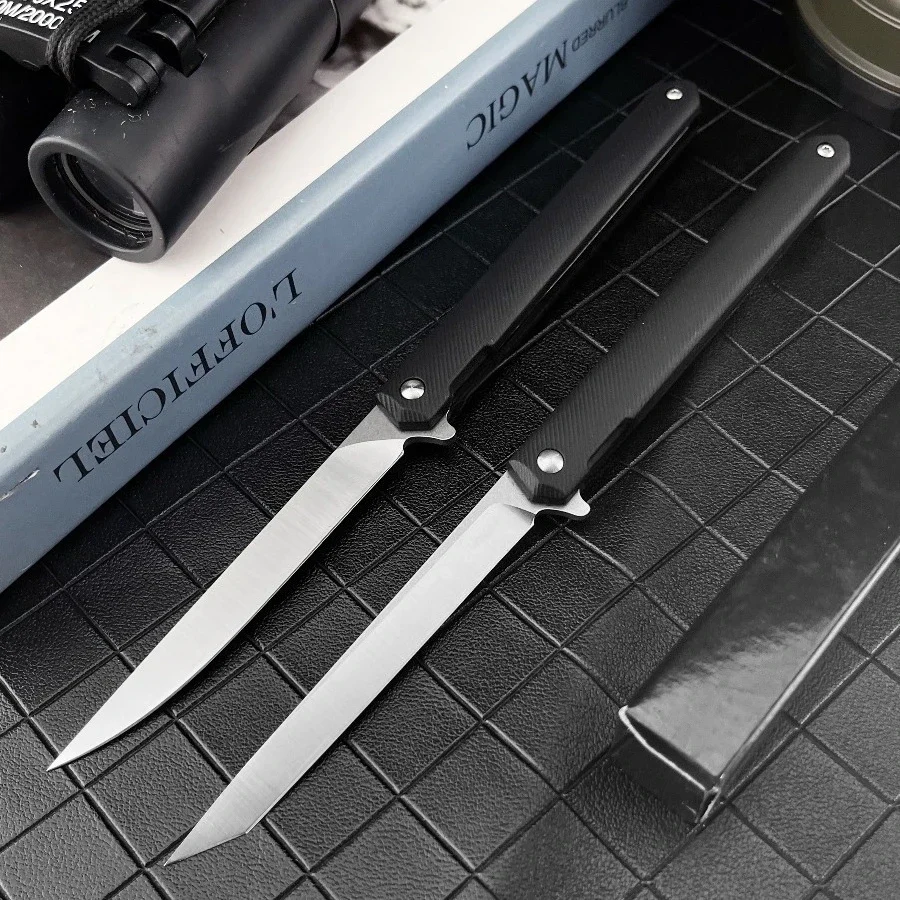 Мужской маленький карманный нож с лезвием 7Cr13Mov, усиленной нейлоновой ручкой, незаменимый предмет для кемпинга, практичный нож для резки
Мужской маленький карманный нож с лезвием 7Cr13Mov, усиленной нейлоновой ручкой, незаменимый предмет для кемпинга, практичный нож для резки