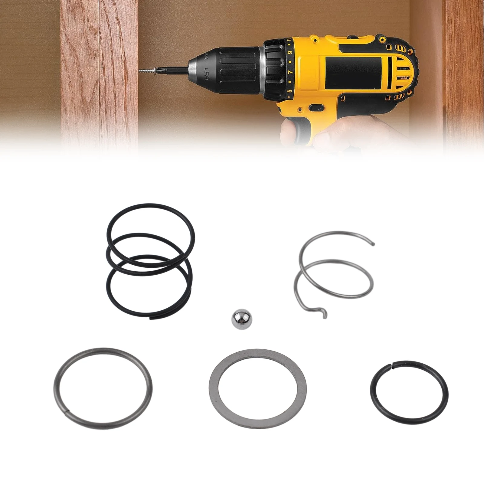 Spring Kits With Steel Ball For Impact Driver N078434 N089668 Holds The Screw Bit Compression Spring Kit Power Tool
Spring Kits With Steel Ball For Impact Driver N078434 N089668 Holds The Screw Bit Compression Spring Kit Power Tool