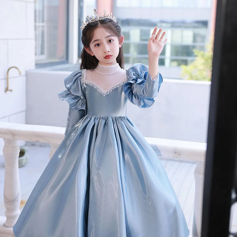 Girls' Evening Dress High-end Princess Dress Little Girl Birthday Party Dress Host Show Children's Piano Performance Dress
Girls' Evening Dress High-end Princess Dress Little Girl Birthday Party Dress Host Show Children's Piano Performance Dress