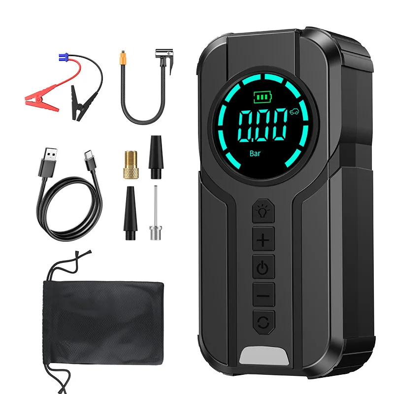 Emergency Start-up Power Supply Car Mounted Inflation Pump Integrated Machine Car Battery Emergency Strong Start Power Bank
Emergency Start-up Power Supply Car Mounted Inflation Pump Integrated Machine Car Battery Emergency Strong Start Power Bank