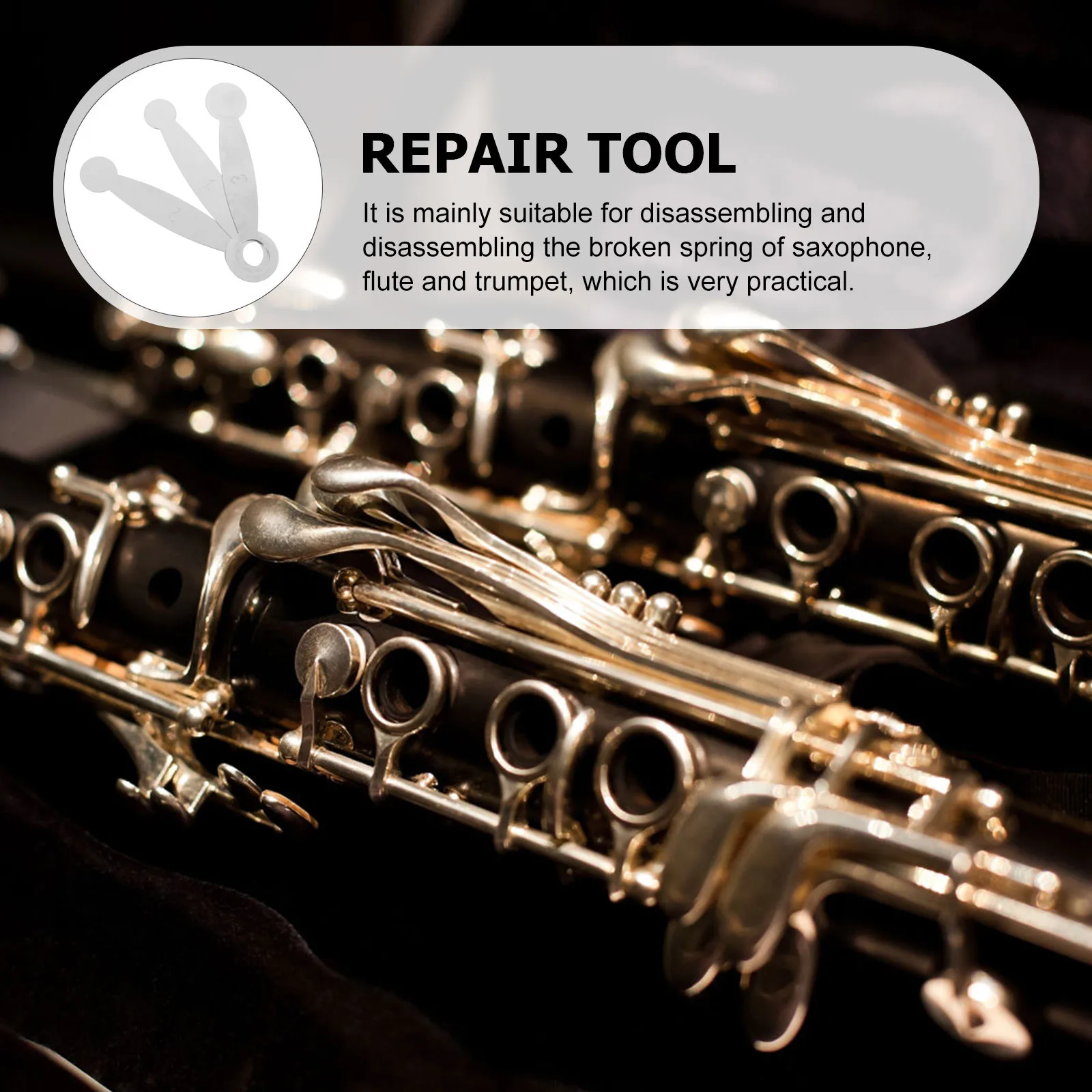 3PCS Flute Mat Tool Silver Instrument Pads Repair Leveling Rings Clarinet Woodwind Long Lasting Musical Accessories
3PCS Flute Mat Tool Silver Instrument Pads Repair Leveling Rings Clarinet Woodwind Long Lasting Musical Accessories