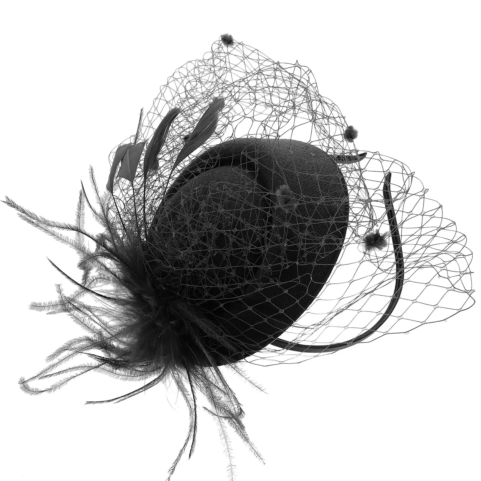 Hat Fascinators Headband Bridal Headpiece Black Women Wedding Tea Party Pearl Banquet Lightweight Comfortable Travel
Hat Fascinators Headband Bridal Headpiece Black Women Wedding Tea Party Pearl Banquet Lightweight Comfortable Travel