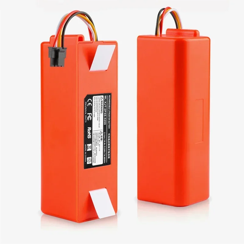 Robotic Vacuum cleaner Replacement Battery for Xiaomi Robot Roborock S50 S51 S55 Accessory Spare Parts li-ion battery 7800mAh
Robotic Vacuum cleaner Replacement Battery for Xiaomi Robot Roborock S50 S51 S55 Accessory Spare Parts li-ion battery 7800mAh