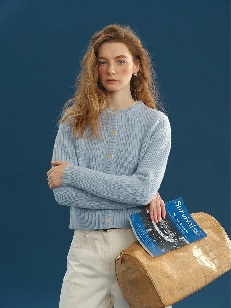 00% Wool Knitted Open Cardigan Women's Single Button Long Sve round Ne Sweater Slimming Color Commute Sle New 2026
00% Wool Knitted Open Cardigan Women's Single Button Long Sve round Ne Sweater Slimming Color Commute Sle New 2026