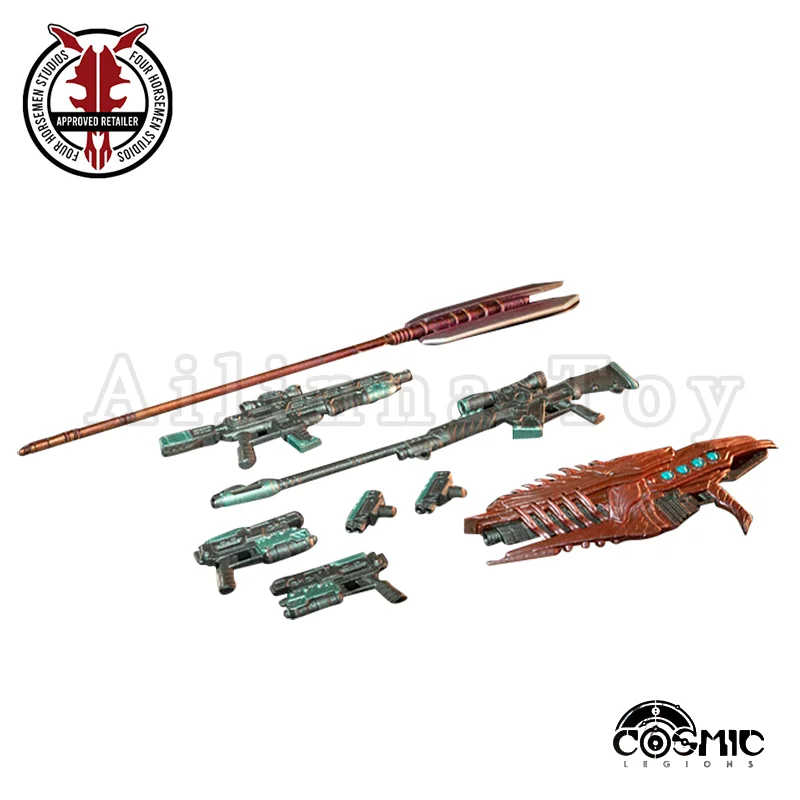 Four Horsemen Studio 1/12 6inch Action Figure Cosmic Legions Hvalkatar Weapons Accessory Pack Anime Model
Four Horsemen Studio 1/12 6inch Action Figure Cosmic Legions Hvalkatar Weapons Accessory Pack Anime Model