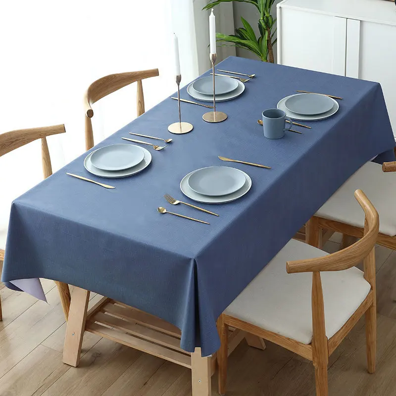Solid Color Nordic Art Home Pvc Table Cloth Waterproof Oil-proof and Anti-scalding Free Washing Tea Table Table Cloth
Solid Color Nordic Art Home Pvc Table Cloth Waterproof Oil-proof and Anti-scalding Free Washing Tea Table Table Cloth