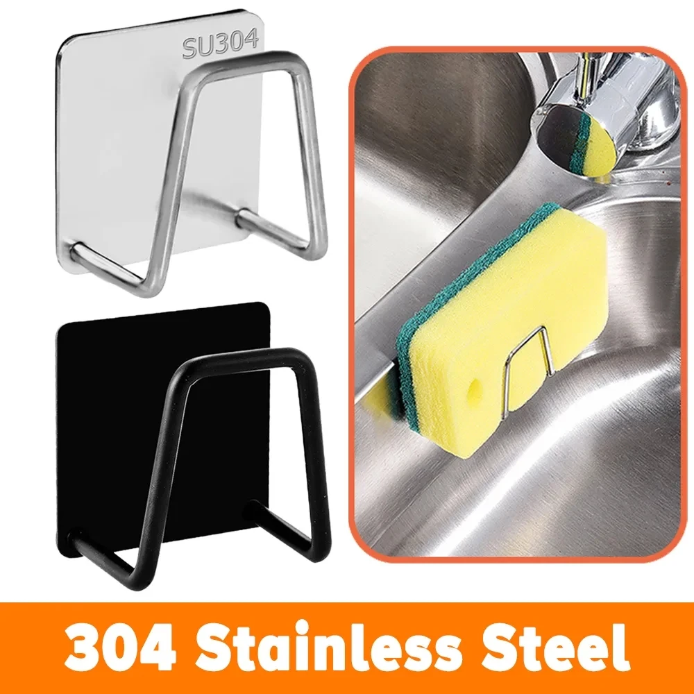Kitchen Stainless Steel Sink Shelf Sponges Holders Adhesive Drain Drying Rack Kitchen Wall Hooks Accessories Storage Organizer
Kitchen Stainless Steel Sink Shelf Sponges Holders Adhesive Drain Drying Rack Kitchen Wall Hooks Accessories Storage Organizer