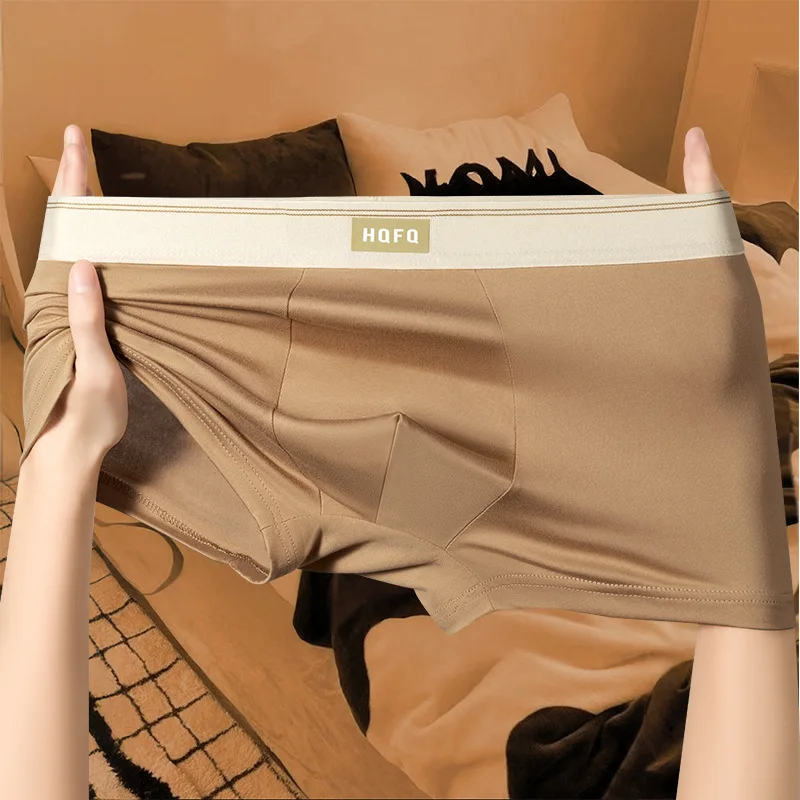 4PCS Men's Underwear Skin-friendly and Breathable Bottom Crotch Men's Boxers Mid-waist Elastic and Comfortable Men's Underwear
4PCS Men's Underwear Skin-friendly and Breathable Bottom Crotch Men's Boxers Mid-waist Elastic and Comfortable Men's Underwear