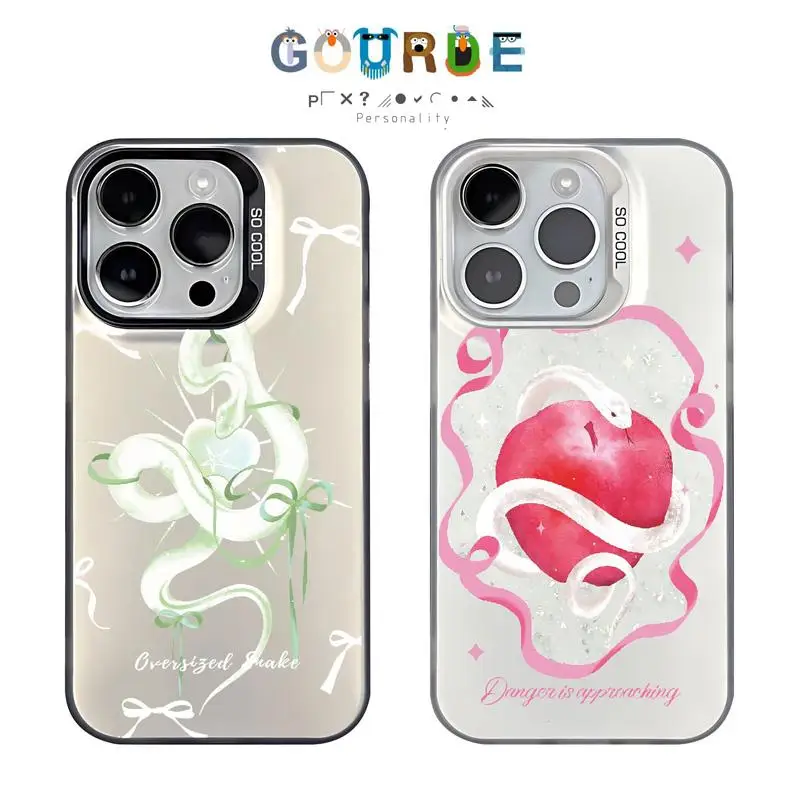 Gourde Creative Ribbon Snake pattern Phone Case for Iphone 16 15 14 12 13 11 Pro Max IP 7 8 Plus Iphon X XS XR Xs Max
Gourde Creative Ribbon Snake pattern Phone Case for Iphone 16 15 14 12 13 11 Pro Max IP 7 8 Plus Iphon X XS XR Xs Max