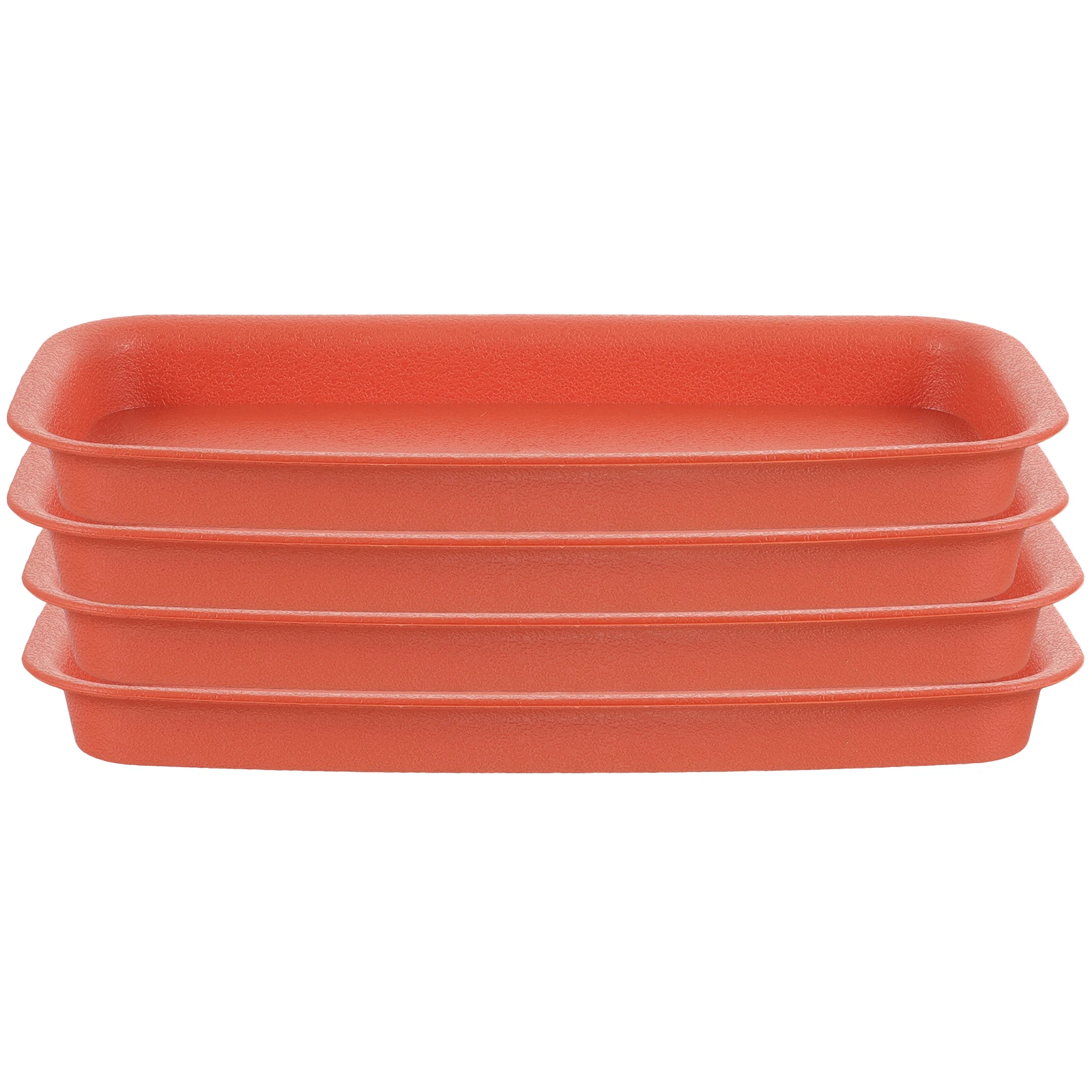 4 Pcs Garden Waterproof Tray Rectangular Plant Saucer Red Pot with Drainage Plastic Rectangle
4 Pcs Garden Waterproof Tray Rectangular Plant Saucer Red Pot with Drainage Plastic Rectangle