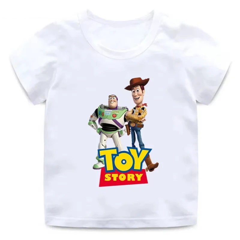 Summer Children Hot Sale Toy Story Buzz Lightyear Woody Printed Cartoon T-shirts Boys Girls Clothing Baby Pure Cotton T-shirts
Summer Children Hot Sale Toy Story Buzz Lightyear Woody Printed Cartoon T-shirts Boys Girls Clothing Baby Pure Cotton T-shirts