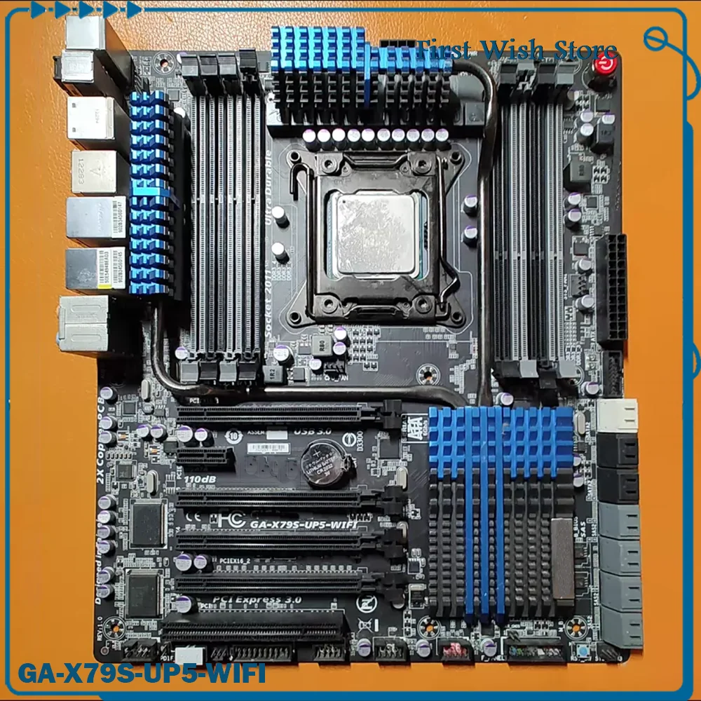 LGA2011 server motherboard GA-X79S-UP5-WIFI
LGA2011 server motherboard GA-X79S-UP5-WIFI