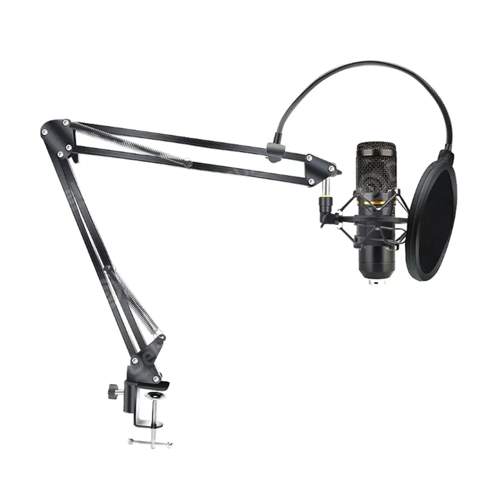 Usb-C Live Streaming Bundle Pro Condenser Mic Kit W/sound Card & Boom Arm for Podcast/asmr, Plug & Play Studio Quality
Usb-C Live Streaming Bundle Pro Condenser Mic Kit W/sound Card & Boom Arm for Podcast/asmr, Plug & Play Studio Quality