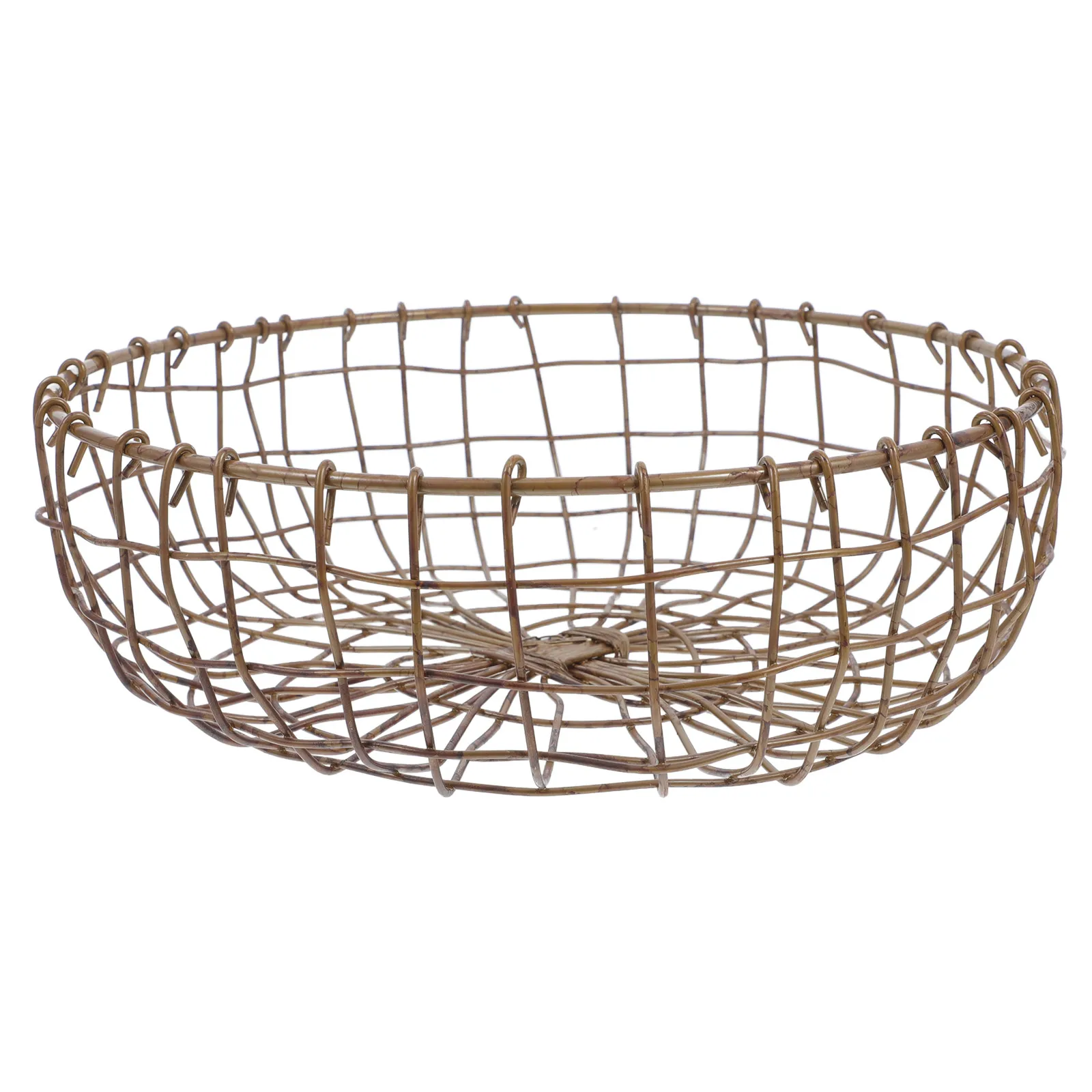 Iron Retro Fruit Basket Bowl for Kitchen Counter Modern Fruit Bowl Table Decorative Bread Storage Sturdy Design
Iron Retro Fruit Basket Bowl for Kitchen Counter Modern Fruit Bowl Table Decorative Bread Storage Sturdy Design
