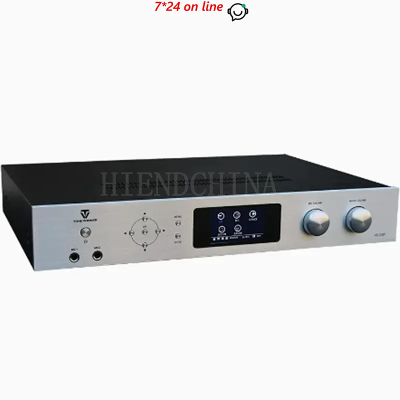 Winner AD-208P DSP Digital Processing Chip Amplifier Professional Home Support 5.1 Karaoke Signal Output 150W/8Ω
Winner AD-208P DSP Digital Processing Chip Amplifier Professional Home Support 5.1 Karaoke Signal Output 150W/8Ω