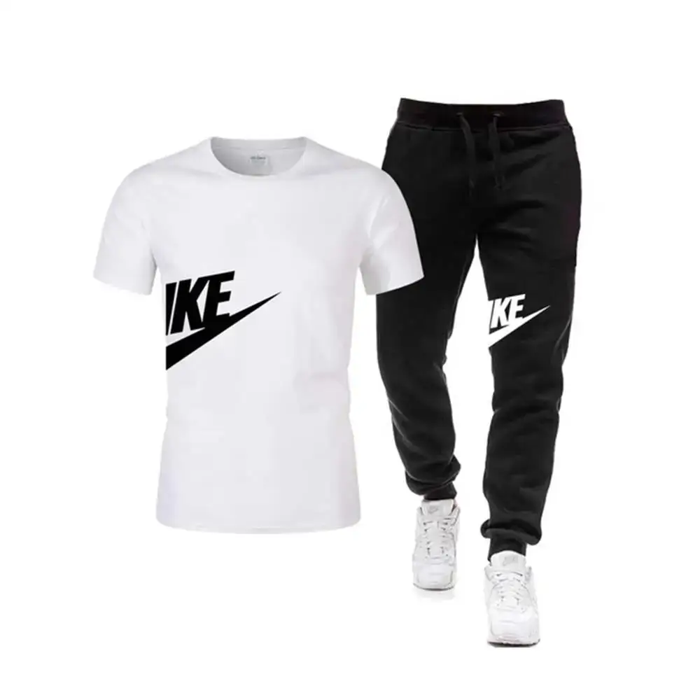 Men's Comfortable Two-piece Set 2024 Casual Fitness Sportswear Short Sleeved T-shirt+long Pants
Men's Comfortable Two-piece Set 2024 Casual Fitness Sportswear Short Sleeved T-shirt+long Pants