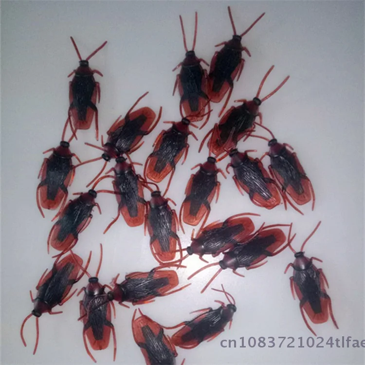10 Pcs/lot Simulation Fake Rubber Cockroach Funny Toy Special Lifelike Model Novel And Funny Toys
10 Pcs/lot Simulation Fake Rubber Cockroach Funny Toy Special Lifelike Model Novel And Funny Toys