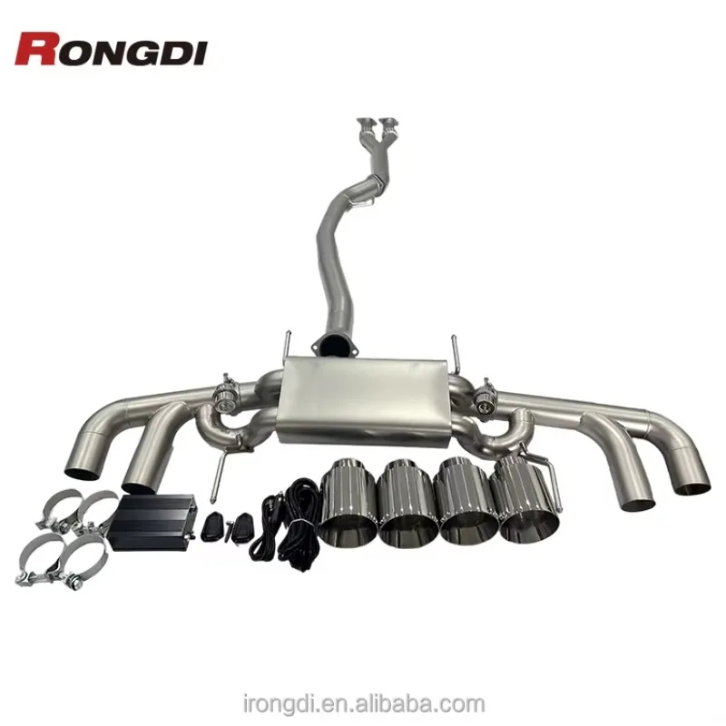 Modification For GTR R35 101MM 4" Stainless Steel Catback Muffler Exhaust System Downpipe Valvetronic Remote Valve Exhaus
Modification For GTR R35 101MM 4" Stainless Steel Catback Muffler Exhaust System Downpipe Valvetronic Remote Valve Exhaus