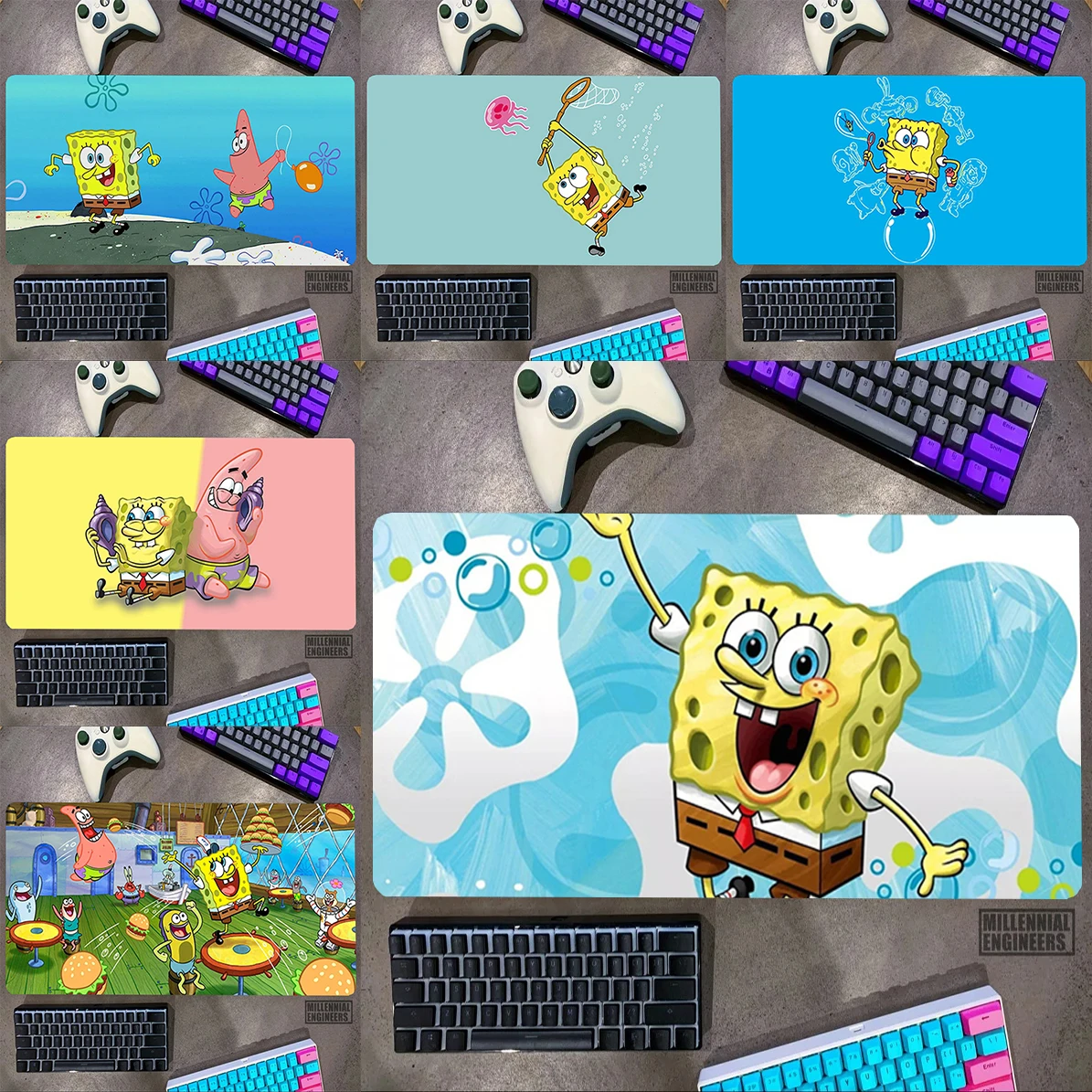 S-SpongeBob Cartoon S-SquarePants Mouse Pad Office Accessories Mousepad Gamer Keyboard Big Mousepepad Gaming Mats Desk Mat Large
S-SpongeBob Cartoon S-SquarePants Mouse Pad Office Accessories Mousepad Gamer Keyboard Big Mousepepad Gaming Mats Desk Mat Large