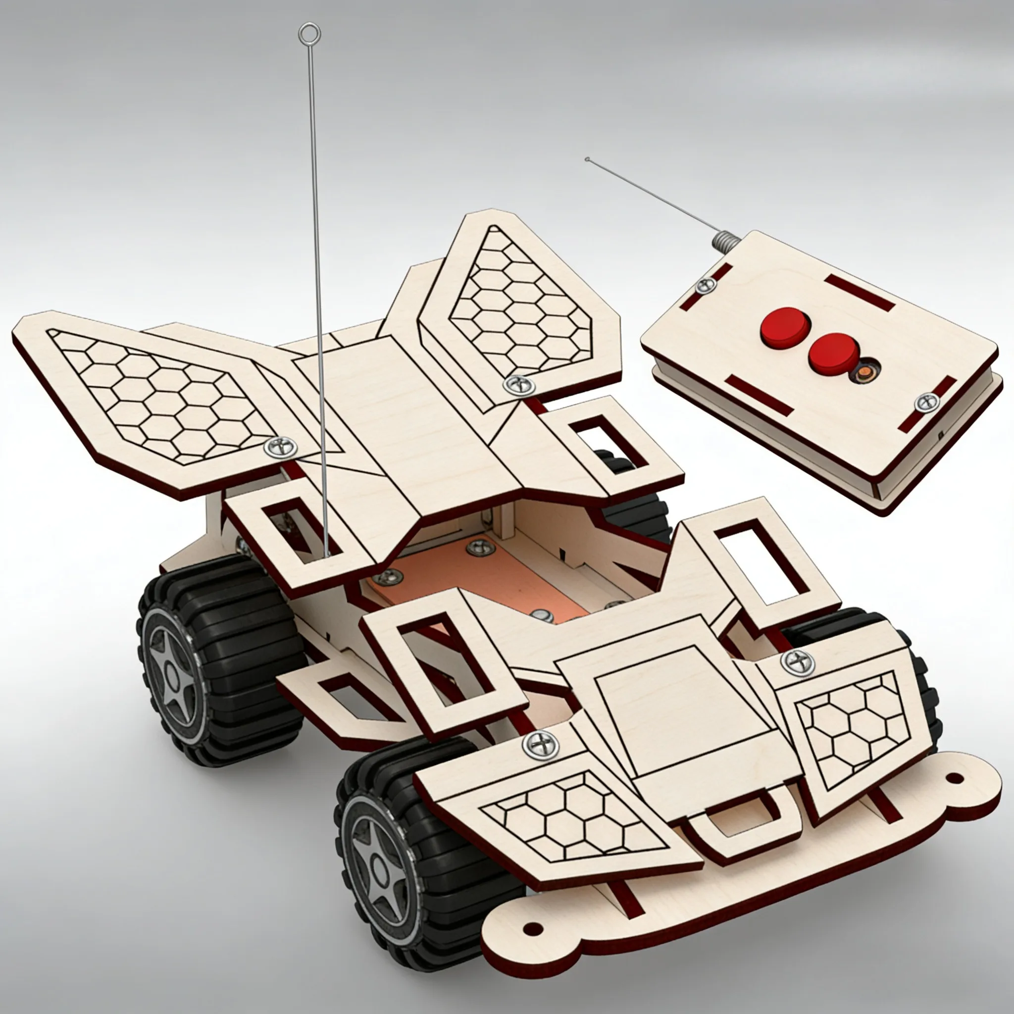Children's science and education experiment remote control racing car model, children's DIY assembly toys, children's DIY gifts
Children's science and education experiment remote control racing car model, children's DIY assembly toys, children's DIY gifts