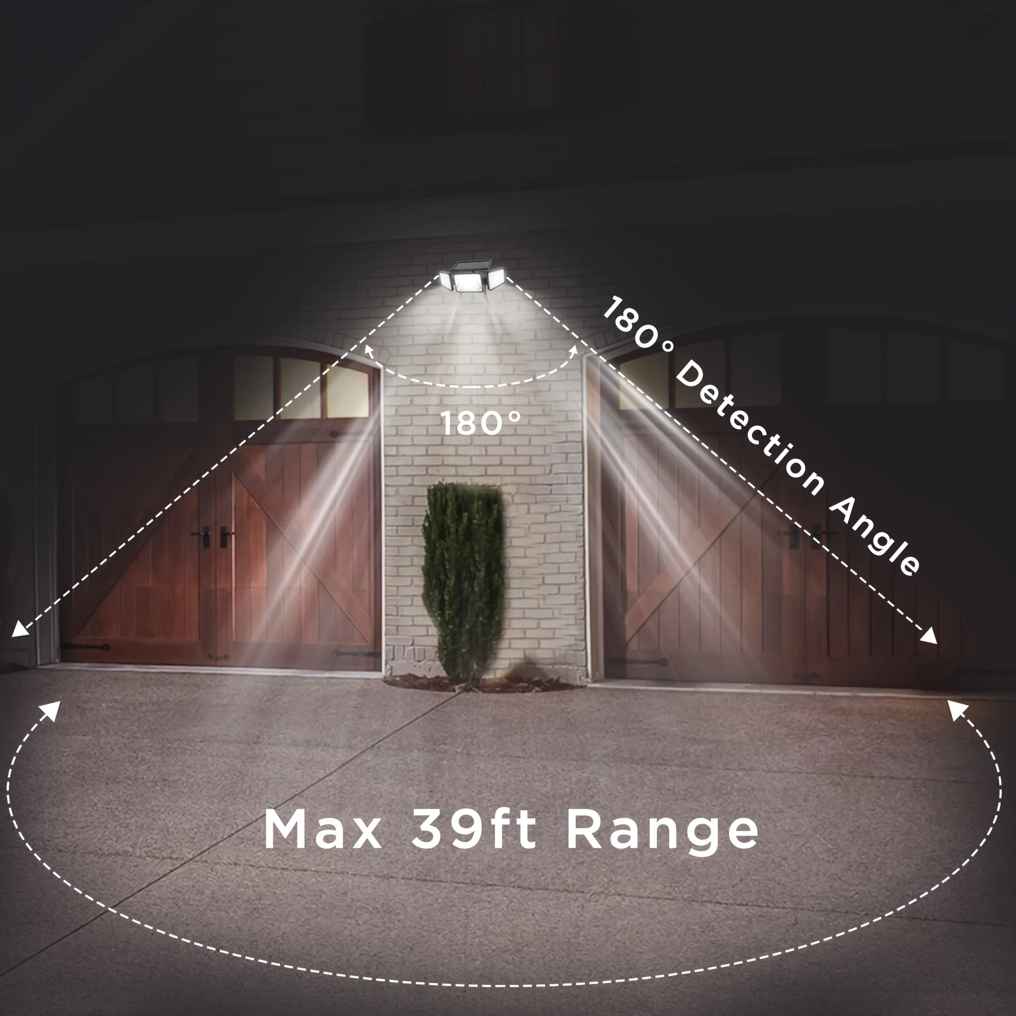 (4pcs) Solar Outdoor Lights 3000LUMEN 7000K, 152 LED Super Bright Motion Sensor Outdoor Lights with 2 Sensors, IP54 Waterproof 270 Wide Angle Solar Flood Lights with 3 Modes for Garden/Fence/Eaves/Window
(4pcs) Solar Outdoor Lights 3000LUMEN 7000K, 152 LED Super Bright Motion Sensor Outdoor Lights with 2 Sensors, IP54 Waterproof 270 Wide Angle Solar Flood Lights with 3 Modes for Garden/Fence/Eaves/Window