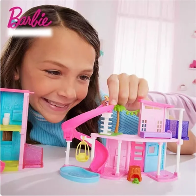 Hot Sale Original Mini Barbieland Doll House Hair Salon Pet Boutique Supermarket Bakery Toys For Girls Birthday Gift In Stock
Hot Sale Original Mini Barbieland Doll House Hair Salon Pet Boutique Supermarket Bakery Toys For Girls Birthday Gift In Stock
