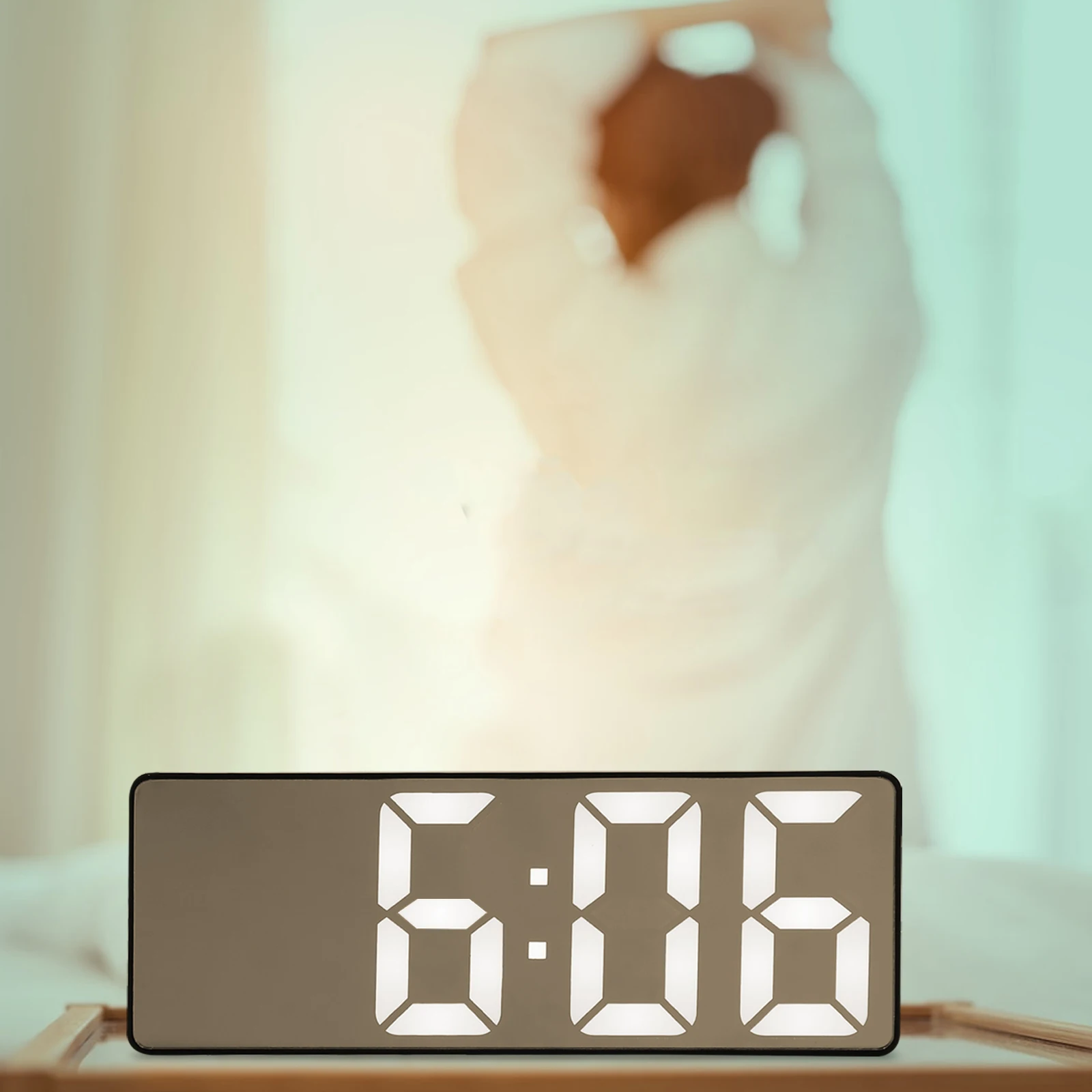 1Set Decorative LED Clock Sturdy Trustworthy Alarm Clock with Clear Large Numbers for Dormitory Desk Home Home Accessory
1Set Decorative LED Clock Sturdy Trustworthy Alarm Clock with Clear Large Numbers for Dormitory Desk Home Home Accessory