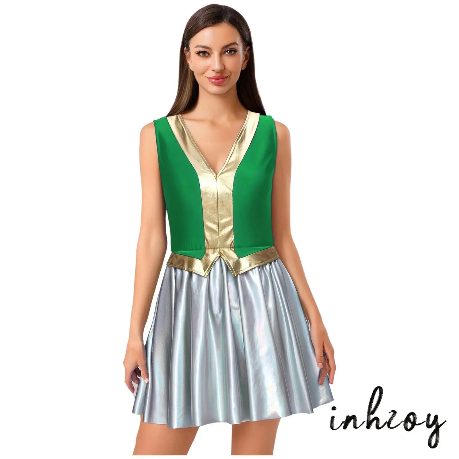 Adult Womens Halloween Carnival Princess Roleplay Costume Arab Style V Neck A Line Ethnic Dance Dress for Cosplay Themed Parties
Adult Womens Halloween Carnival Princess Roleplay Costume Arab Style V Neck A Line Ethnic Dance Dress for Cosplay Themed Parties