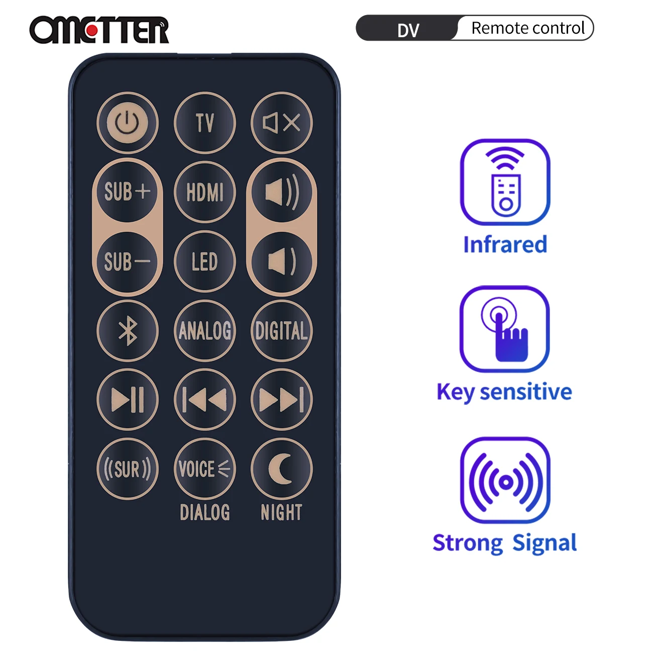 New RSB-3 For Klipsch Sound Bar Speaker Remote Control RSB3 R4B R-4B RSB8 RSB-8 1062590 RSB6 RSB-6
New RSB-3 For Klipsch Sound Bar Speaker Remote Control RSB3 R4B R-4B RSB8 RSB-8 1062590 RSB6 RSB-6