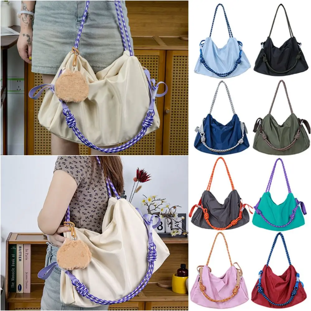 Portable Nylon Canvas Shoulder Bag Large Capapcity Zipper Close Tote Bag Wear-resistant Soft Crossbody Bag Women Bag
Portable Nylon Canvas Shoulder Bag Large Capapcity Zipper Close Tote Bag Wear-resistant Soft Crossbody Bag Women Bag